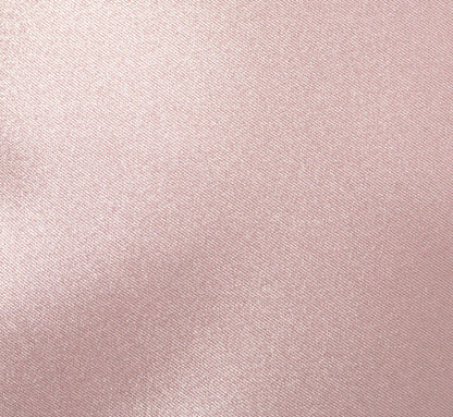 Strapless Draped Foil Mikado Gown In Mauve Silver