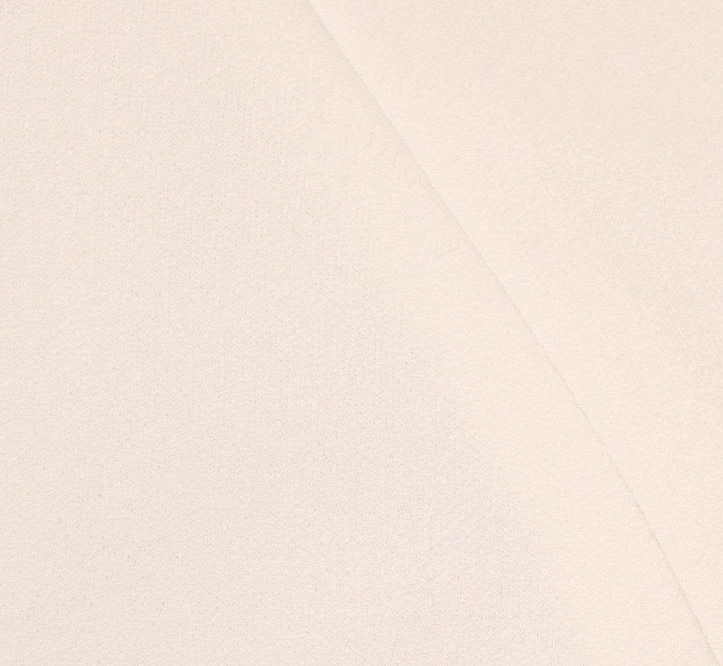 Plus Size Knit Crepe Long Sleeve Blazer Dress With Feather Trim In Ivory